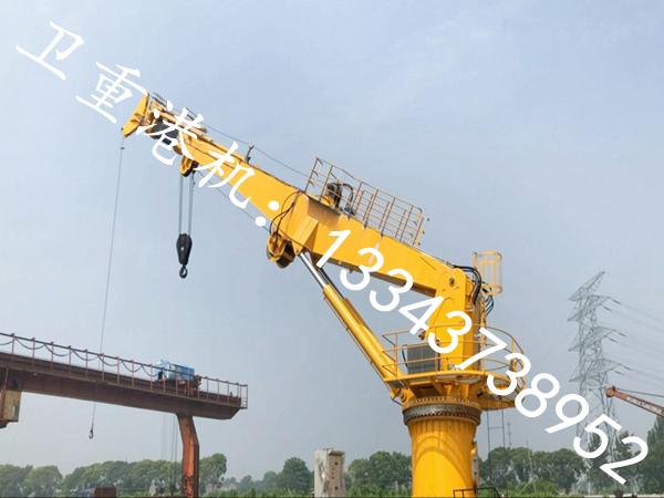 河北唐山船舶甲板吊厂家船舶甲板吊布局灵活