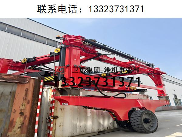 辽宁鞍山集装箱跨运车生产厂家分享跨运车结构设计的优势